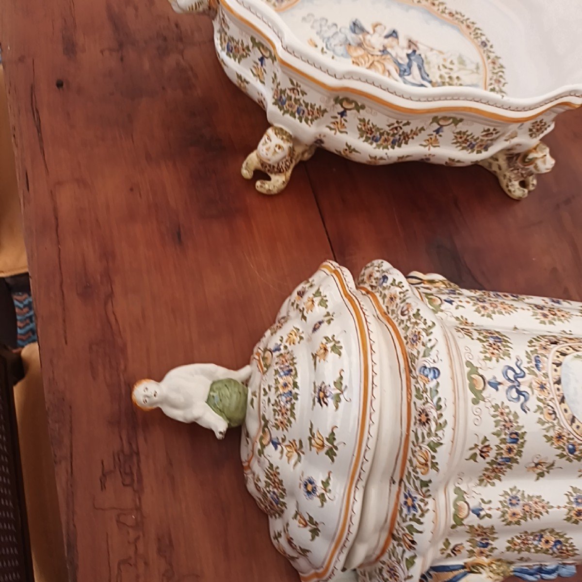 Moustier Earthenware Fountain-photo-5
