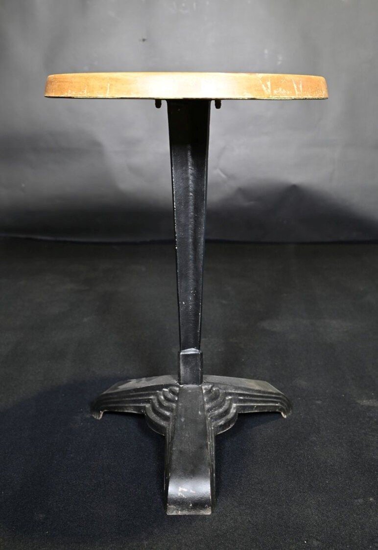 Art Deco Side Table Signed Louis Vuitton-photo-3