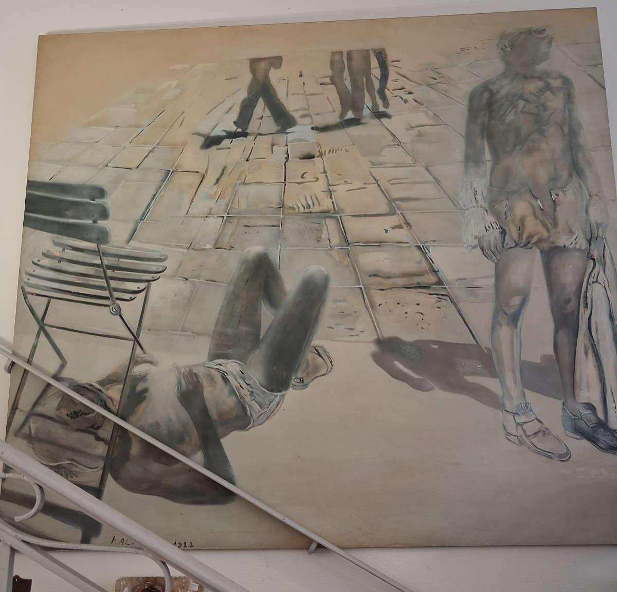 Sarah Kaliski Very Large Oil On Canvas