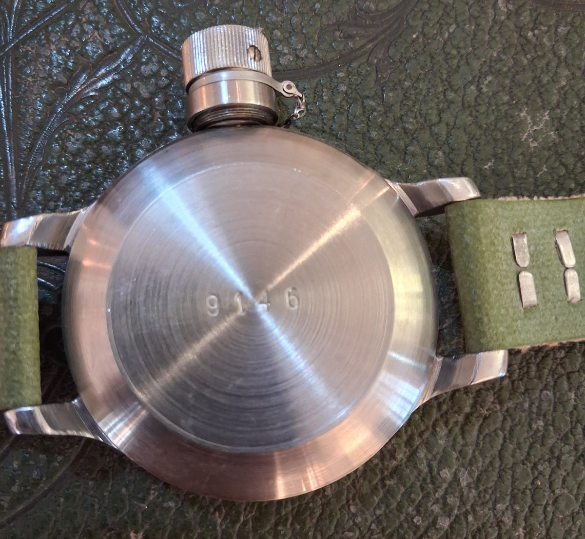 Montre de scaphandrier soviétique Zlaoust avec son certificat numéro 9146-photo-3