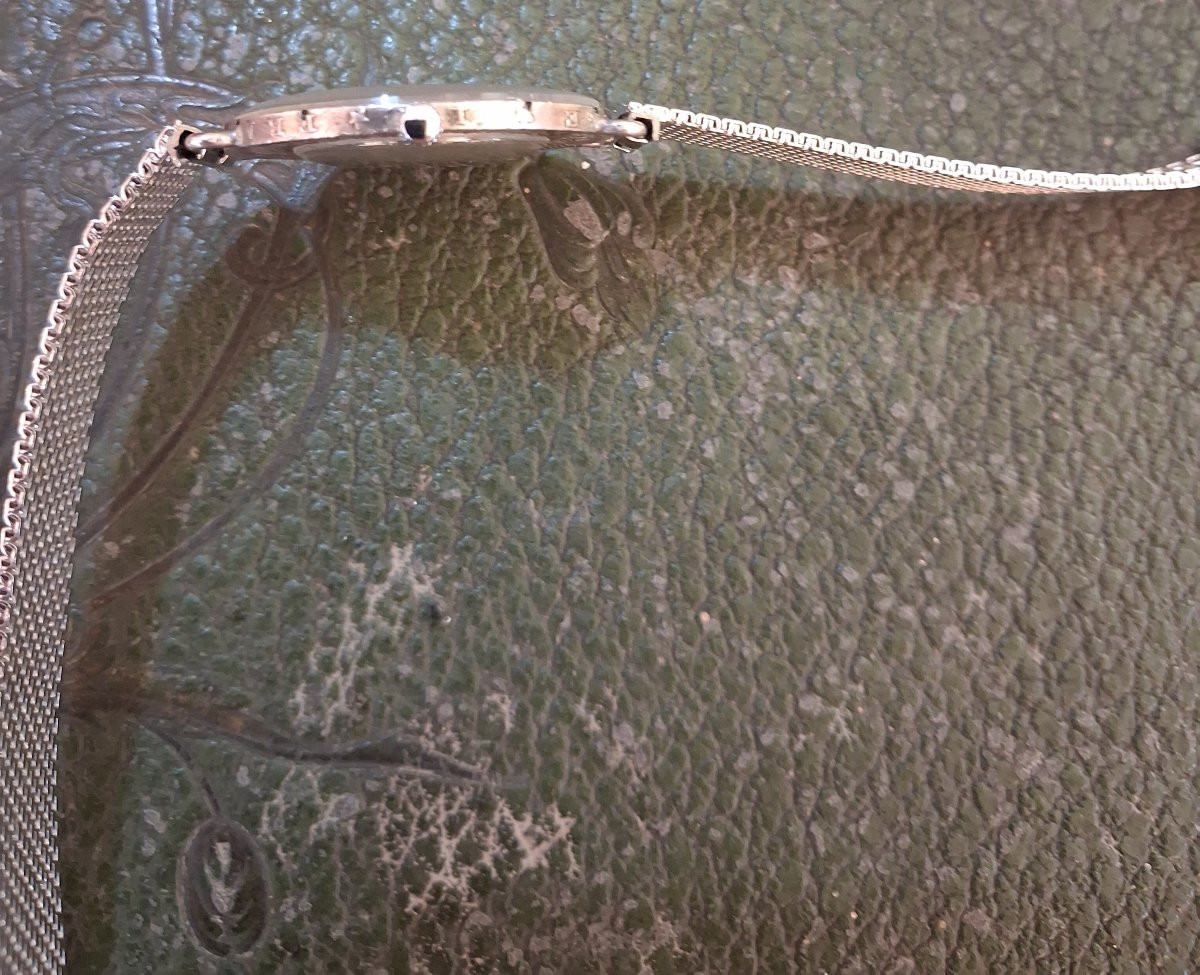 Montre faite dans une pièce de 10 francs Hercule en argent -photo-1