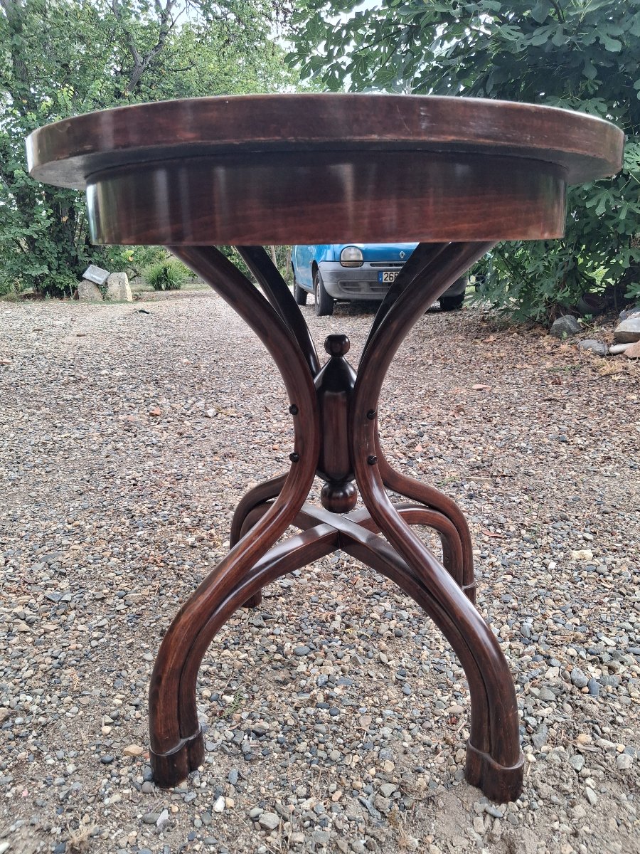 Table Thonet en bois courbé -photo-3