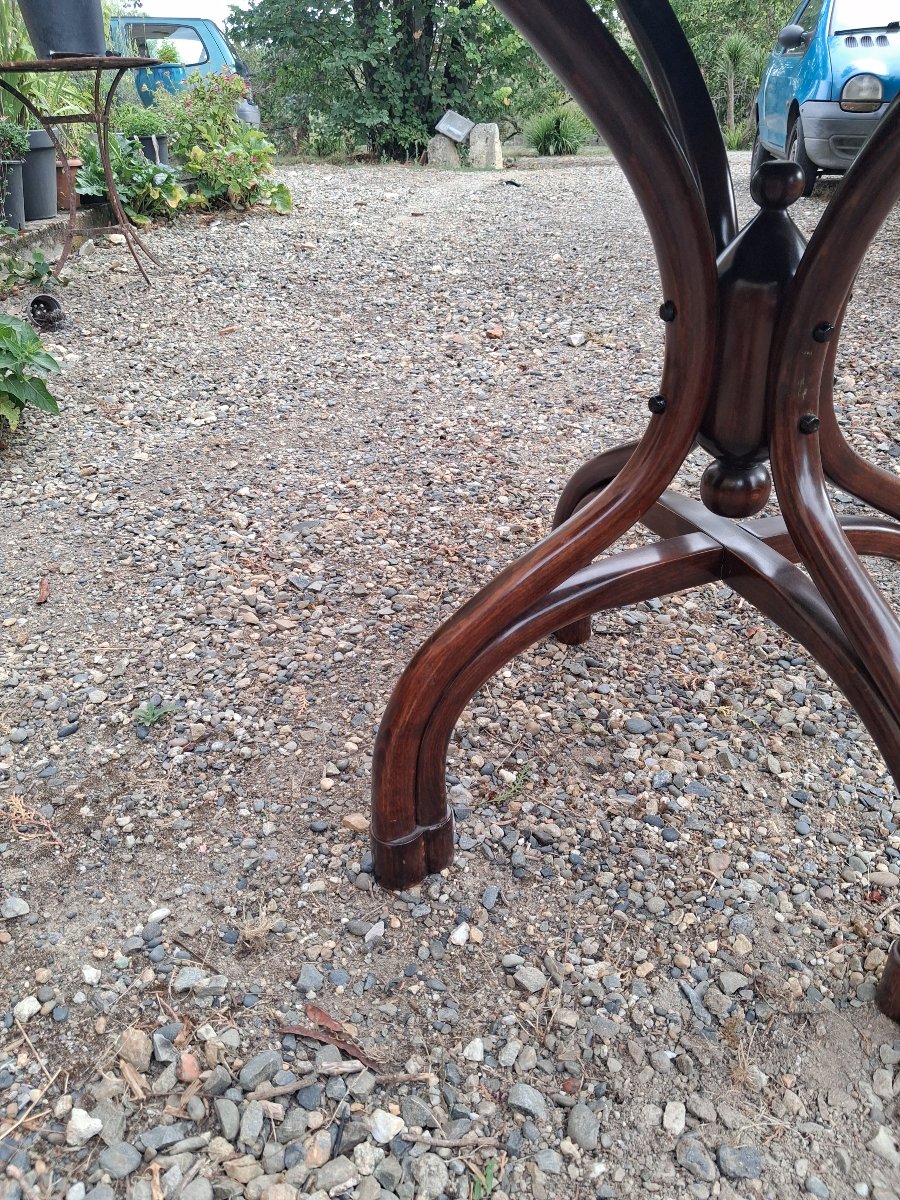 Table Thonet en bois courbé -photo-1