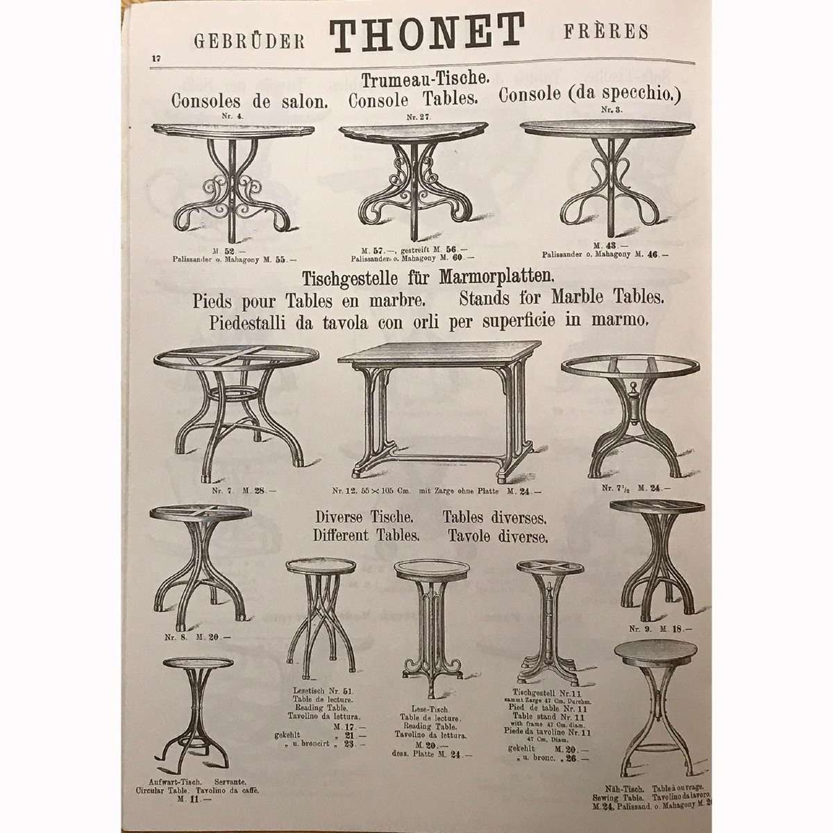 Thonet Bentwood Table -photo-5