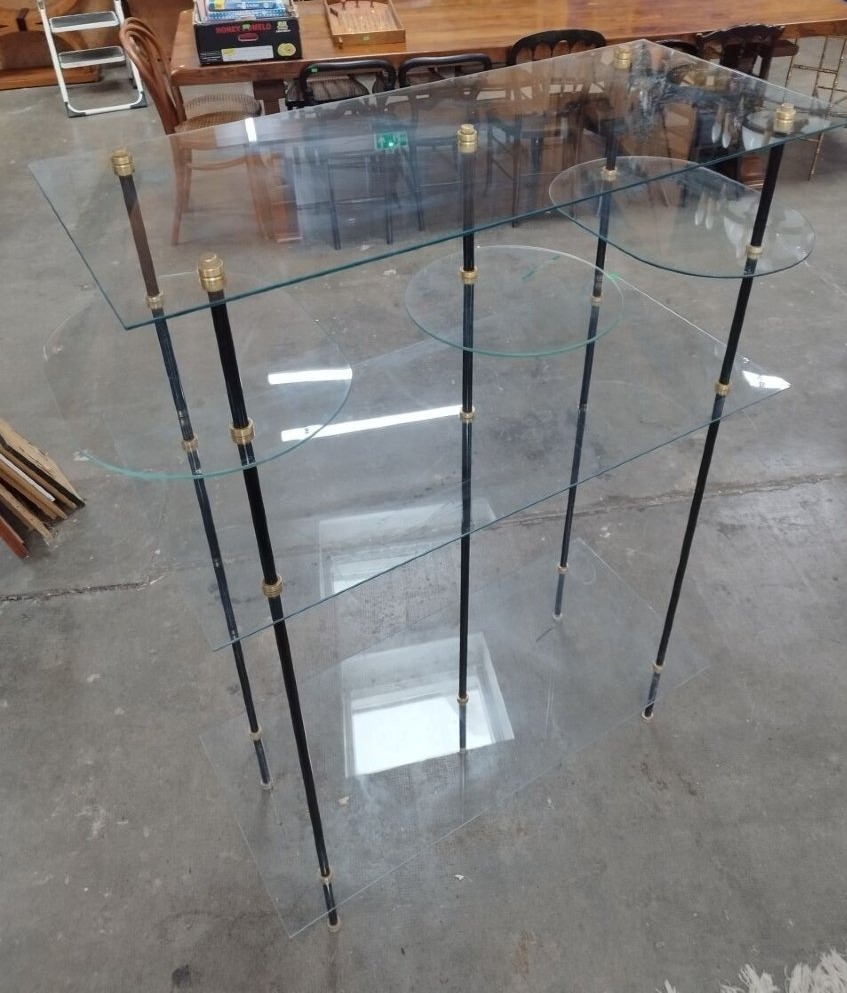 Store Display Case With Glass Shelves, 1940s–1950s -photo-2