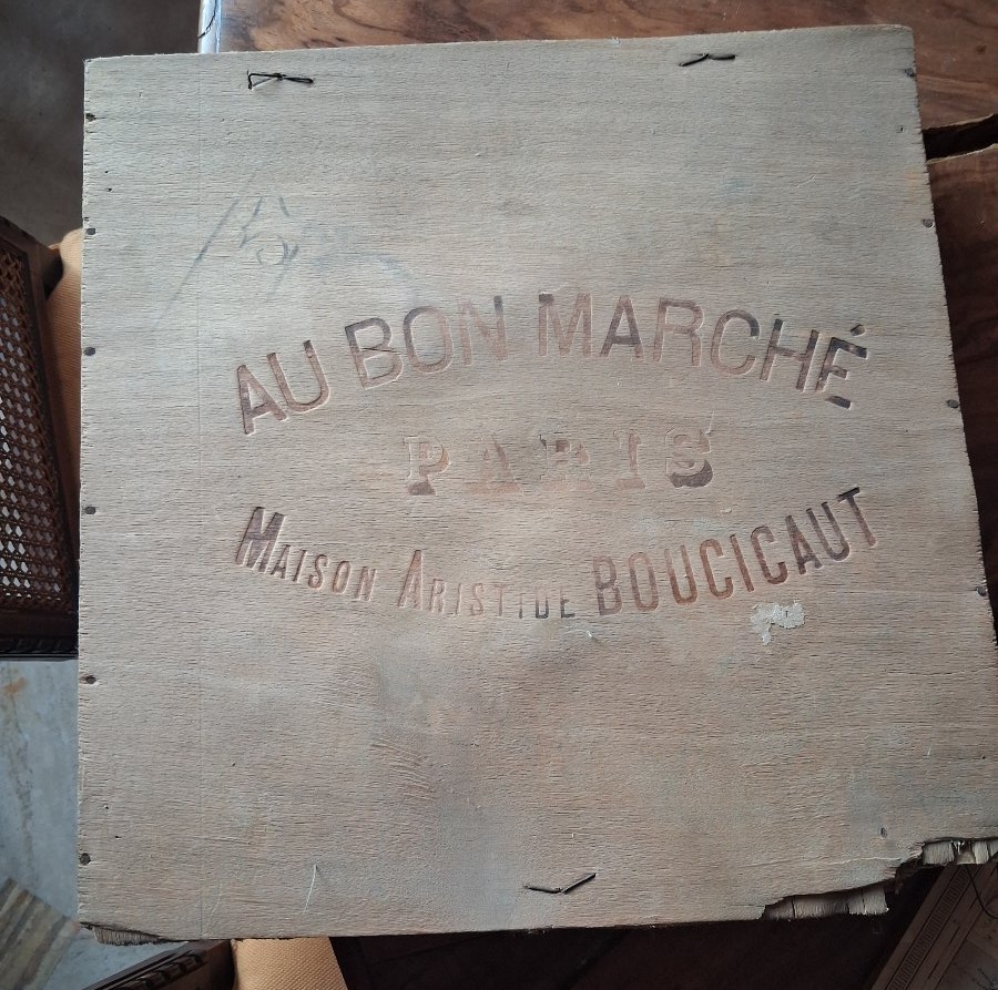 Puzzle en bois,  Au Bon Marché Paris daté 1873-photo-2