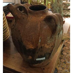 Large Buire Or Vinegar Pot 19th Century, France Limousin