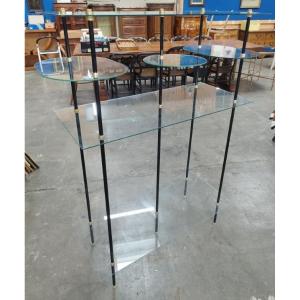 Store Display Case With Glass Shelves, 1940s–1950s