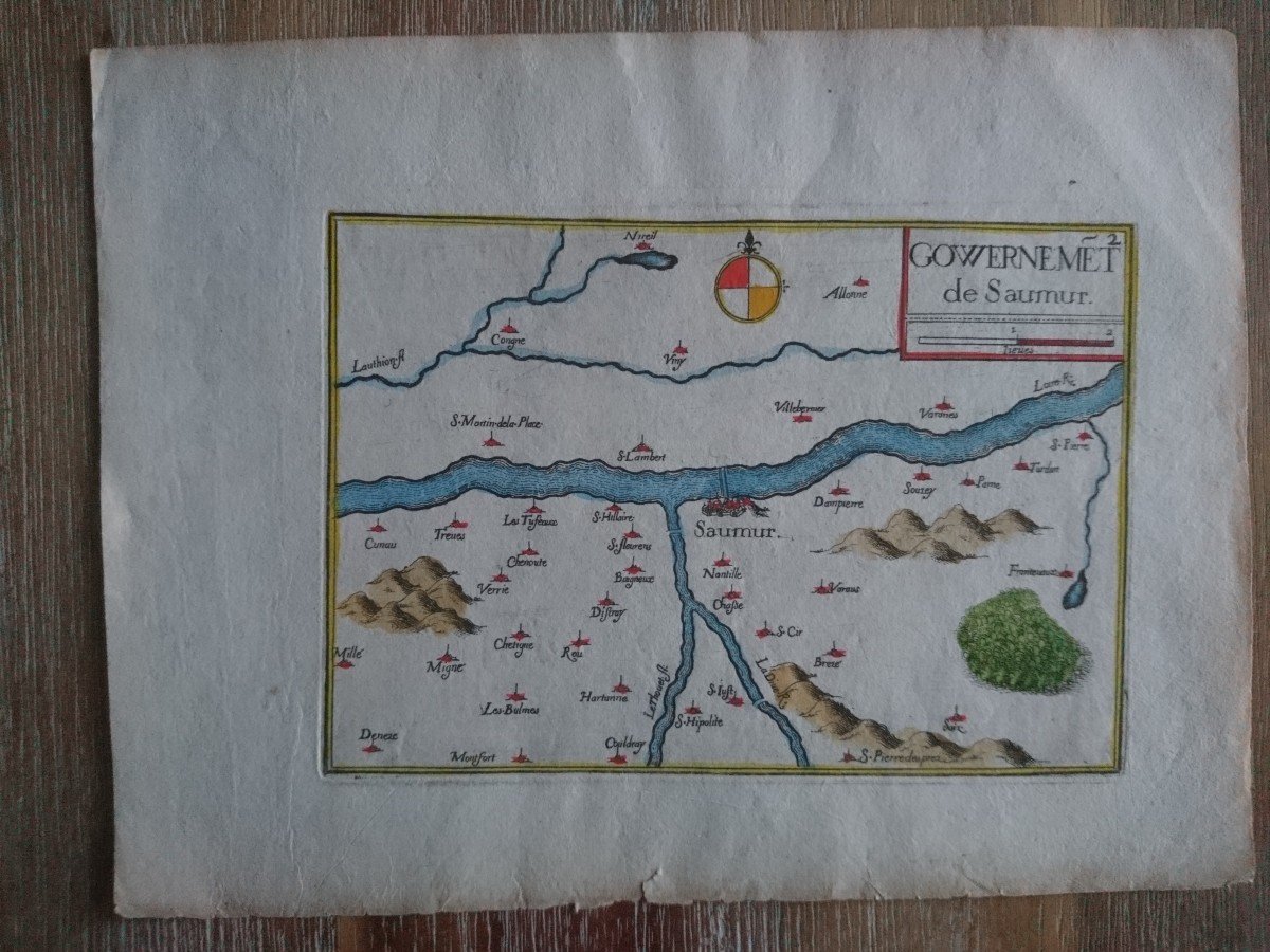 Plan de Caussade, gravure par Tassin, 1634 Stock Photo - Alamy