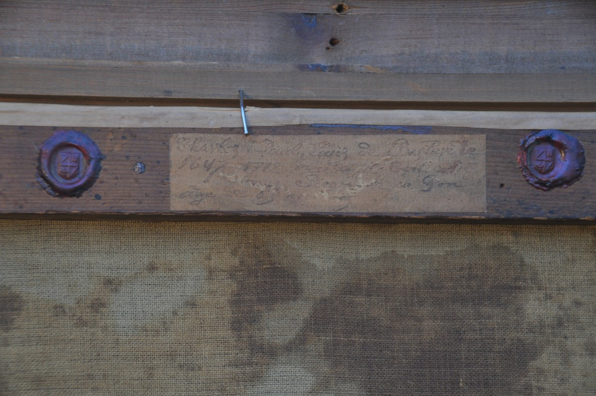 Portrait de Charles Paul Louis de Baslaudie 1647-1712, Ecole française vers 1700-photo-1