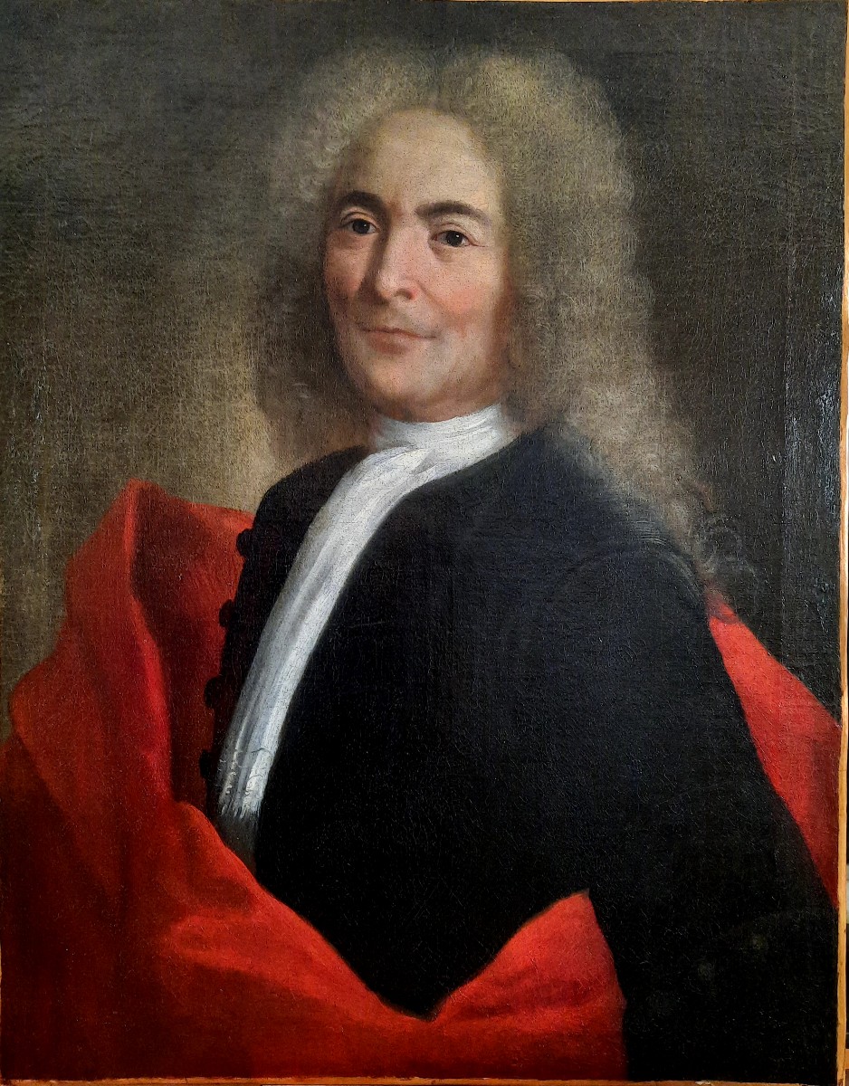 Portrait de Charles Paul Louis de Baslaudie 1647-1712, Ecole française vers 1700