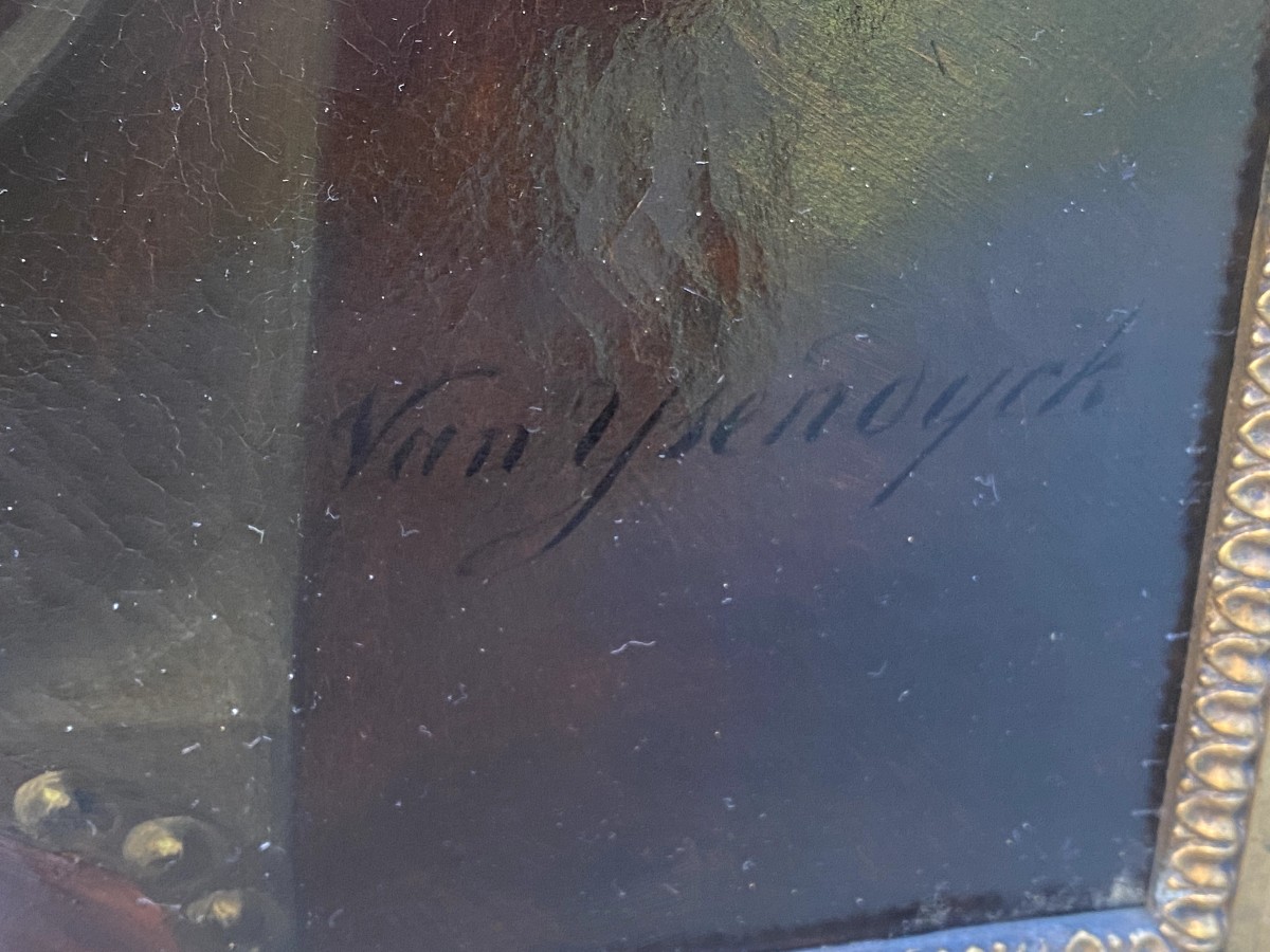 Antoine Van Ysendyck (1801-1875) Portrait Of The Painter Mathieu Ignace Van Bree (-photo-4