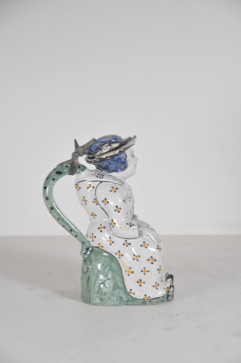Jacqueline, Anthropomorphic Beer Pot Depicting A Female Character-photo-1