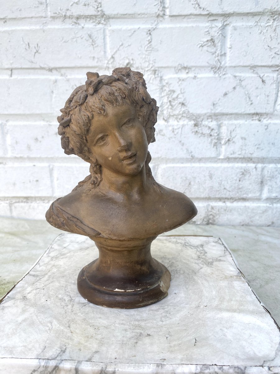 Joseph Charles Marin, 1749–1834, Bust Of A Young Vestal Virgin 