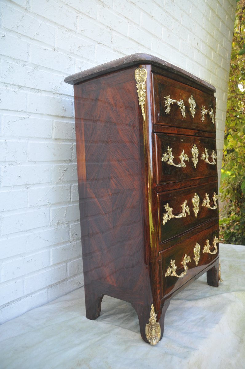 Commode d'entre-deux d'époque Lous XV-photo-3