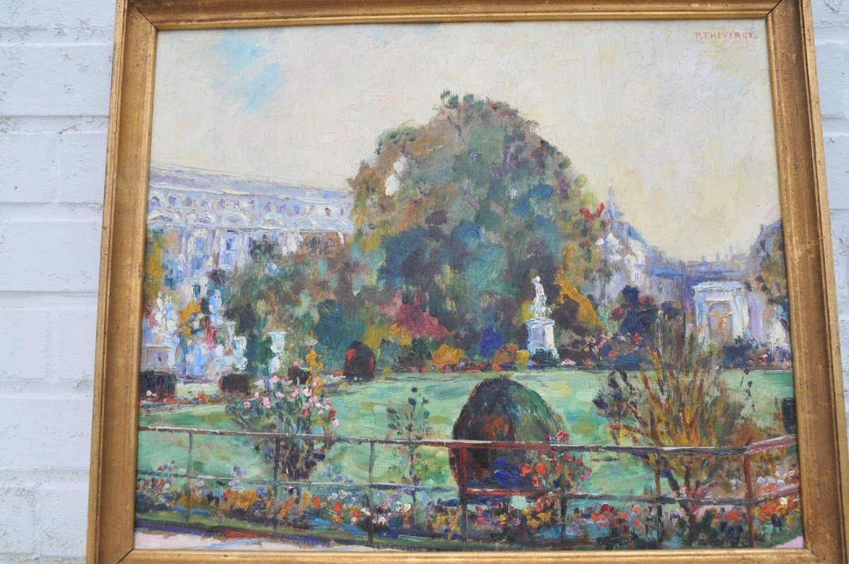 Pierre Thévenet (1876-1937), Parisian Park.