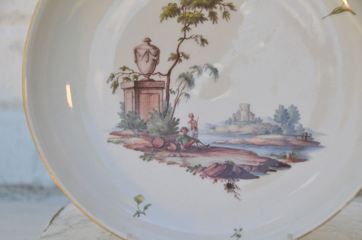 Compotier En Porcelaine De Ludwigsburg  Vers 1770-photo-2