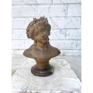 Joseph Charles Marin, 1749–1834, Bust Of A Young Vestal Virgin 