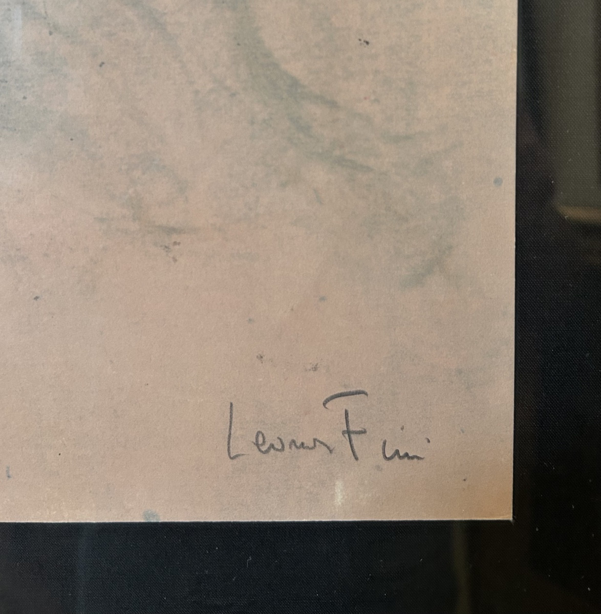 Sérigraphie signée et numérotée au crayon de Leonor Fini « Tristan et Yseult »-photo-4