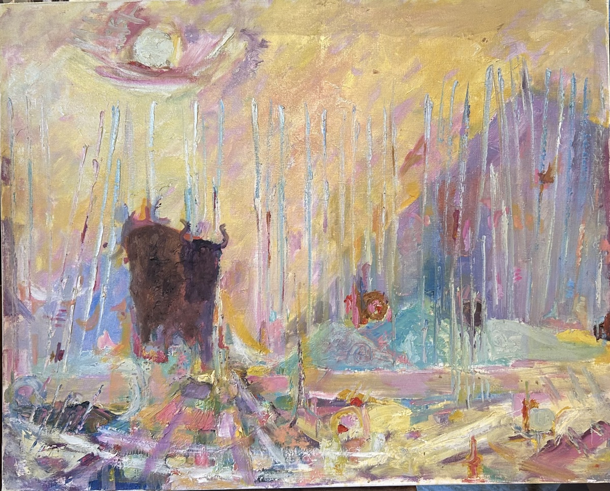 Oil On Canvas By Annie Proszynska