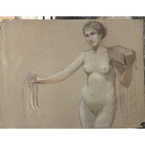 Dessin aux trois crayons d’Henri Laffite