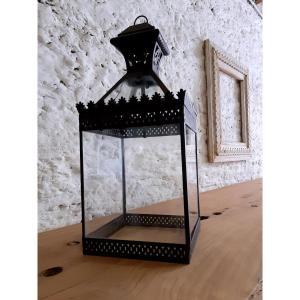 Iron Hanging Lantern, Black _ Period 1900