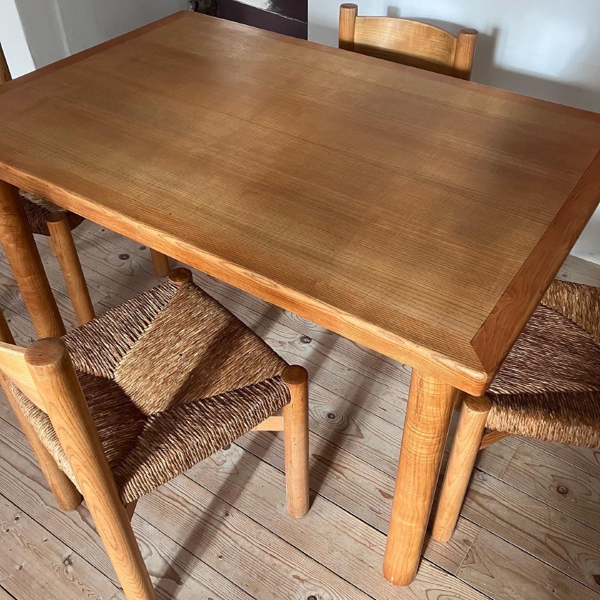 "dordogne" Table By Charlotte Perriand Circa 1960 In Ash-photo-1