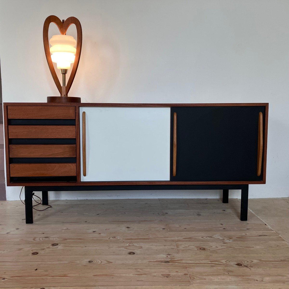 Buffet Cansado  Par  Charlotte Perriand 1950-1960-photo-2