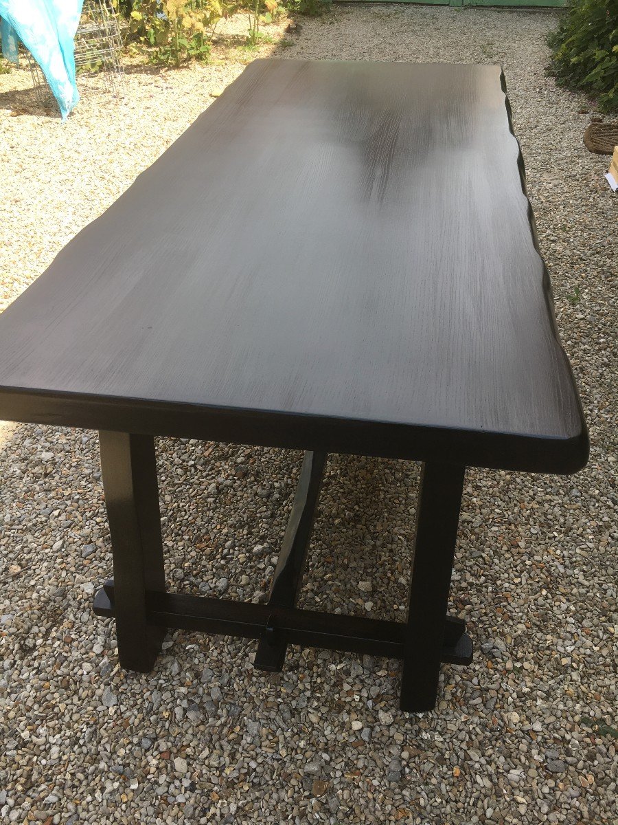 Brutalist Table Attributed To Olavi Hanninen From The 1960s-1970s-photo-2