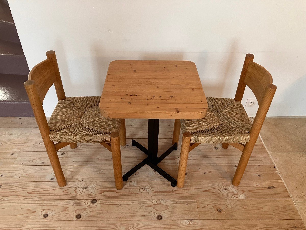 Table Charlotte Perriand Pour La Station De Ski Les Arcs 1970-photo-8