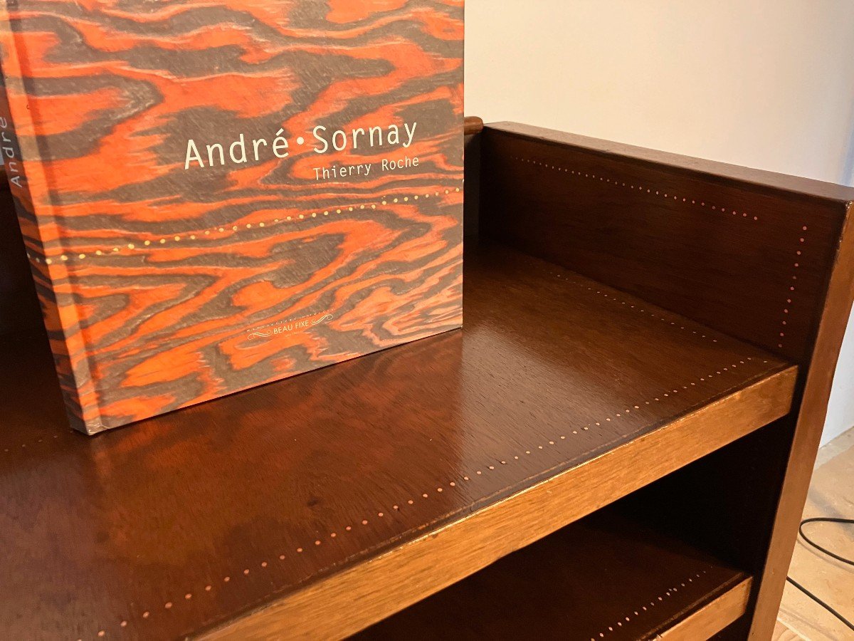 Petit Meuble  De André Sornay Période Art Déco-photo-3
