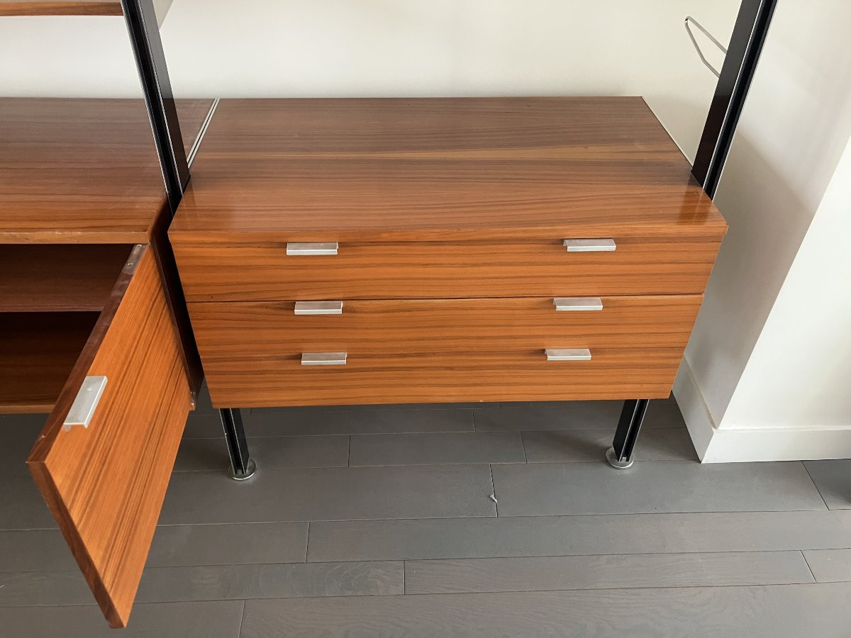  Bibliothèque modulable CSS de George Nelson  edition Herman Miller 1960-1970-photo-3