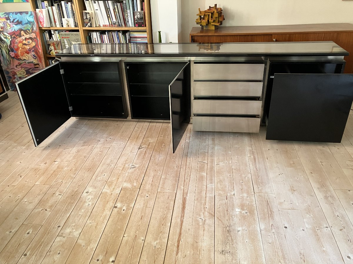 Sideboard By G. Stoppino And L. Acerbis From The 1970s-1980s-photo-4