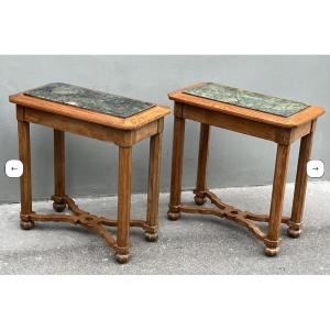 Paire De  Consoles De La Maison Jansen 1940-1950
