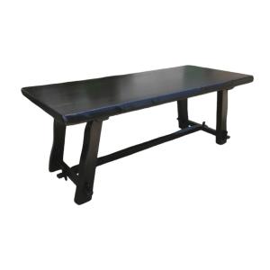 table par Olavi Haninnen  en orme  teinté noire  des années 1960