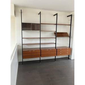  Bibliothèque modulable CSS de George Nelson  edition Herman Miller 1960-1970