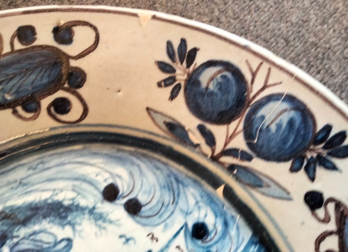 Lisbon Portugal 17th Century Dish-photo-4
