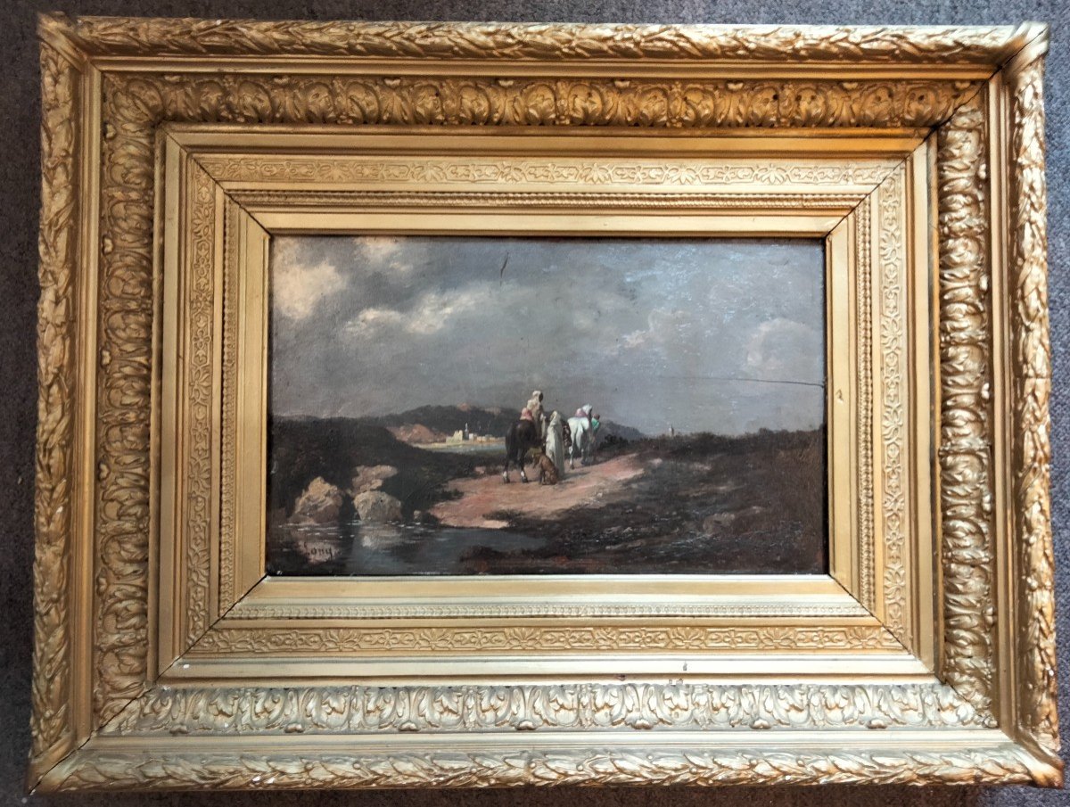 Orientalist Painting Signed Edwin Long