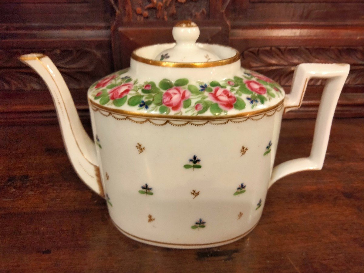 Verseuse Porcelaine De Bordeaux Verneuilh XVIIIe