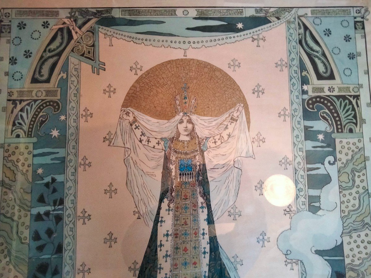 Affiche Opéra Massenet Esclarmonde 1889-photo-2