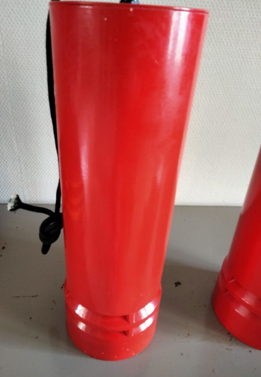 Pair Of Pipeline Lamps / Ole Pless Jorgensen Year 70-photo-3
