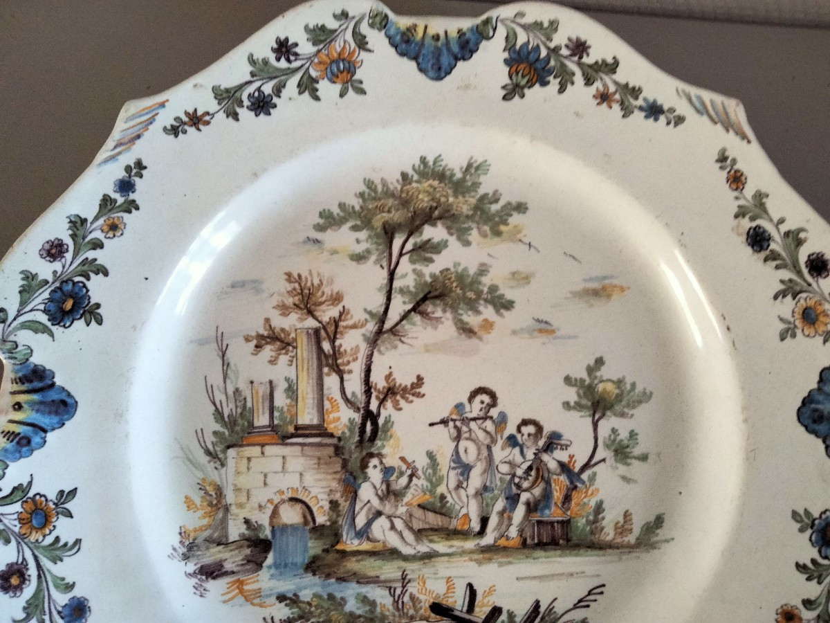 Plat La Tour d'Aigues XVIIIe-photo-3