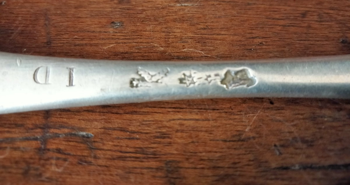 Cuillère Argent Bordeaux XVIIIe-photo-3