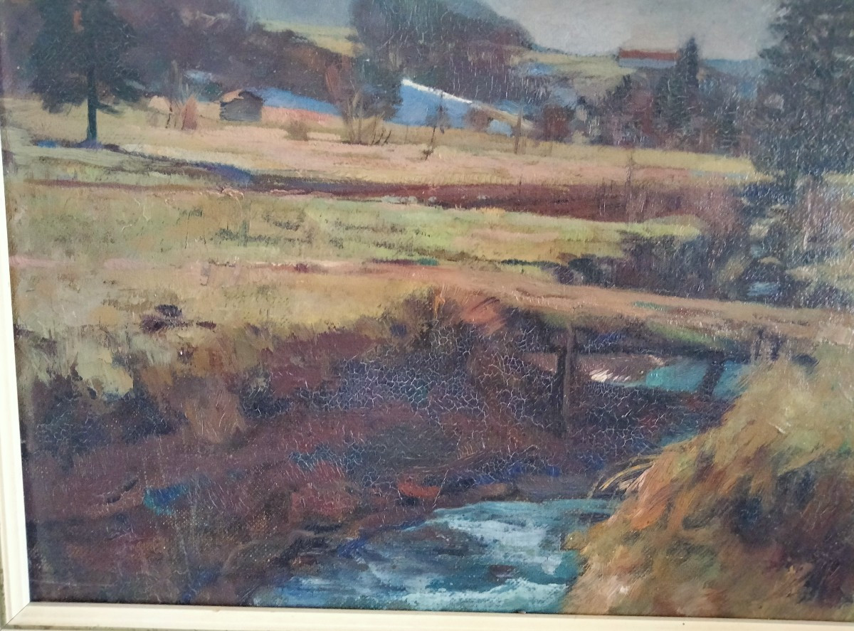 Painting: Landscape In The Bavarian Alps By Gerhardinger-photo-4