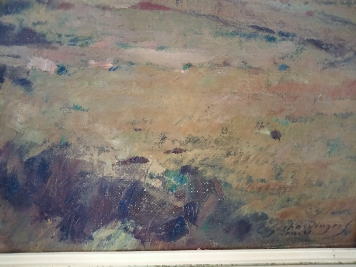 Painting: Landscape In The Bavarian Alps By Gerhardinger-photo-1