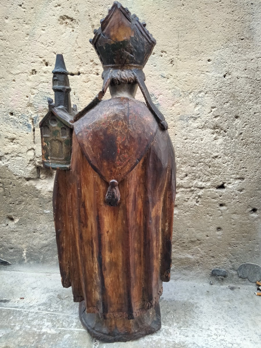 Statue Of The Founding Bishop, 16th Century-photo-3