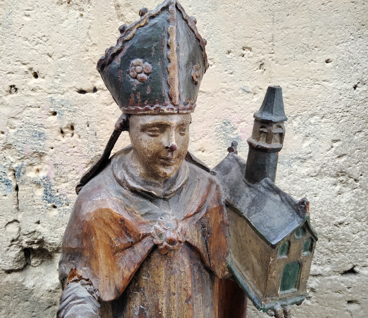 Statue Of The Founding Bishop, 16th Century-photo-1