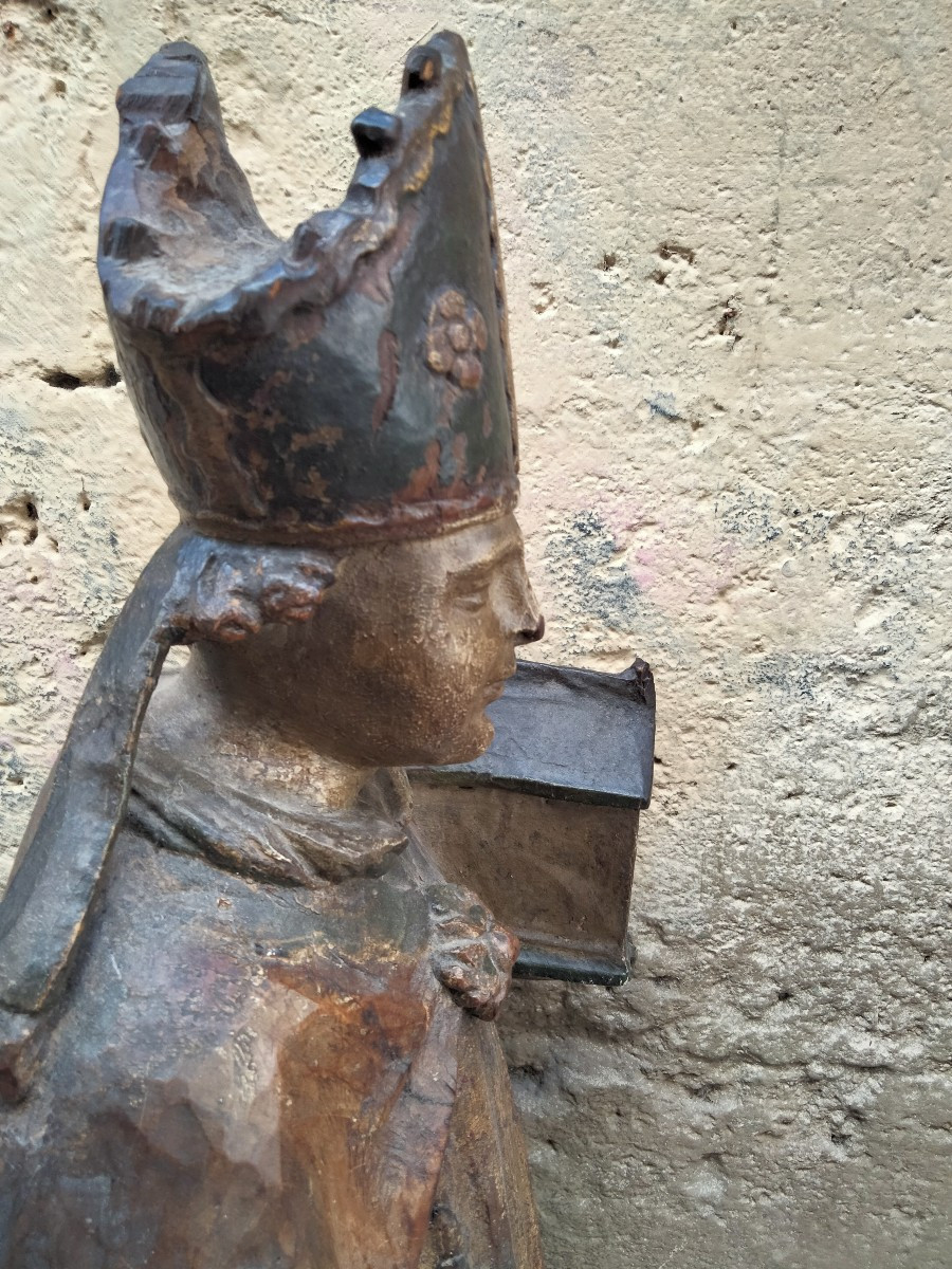 Statue Of The Founding Bishop, 16th Century-photo-8