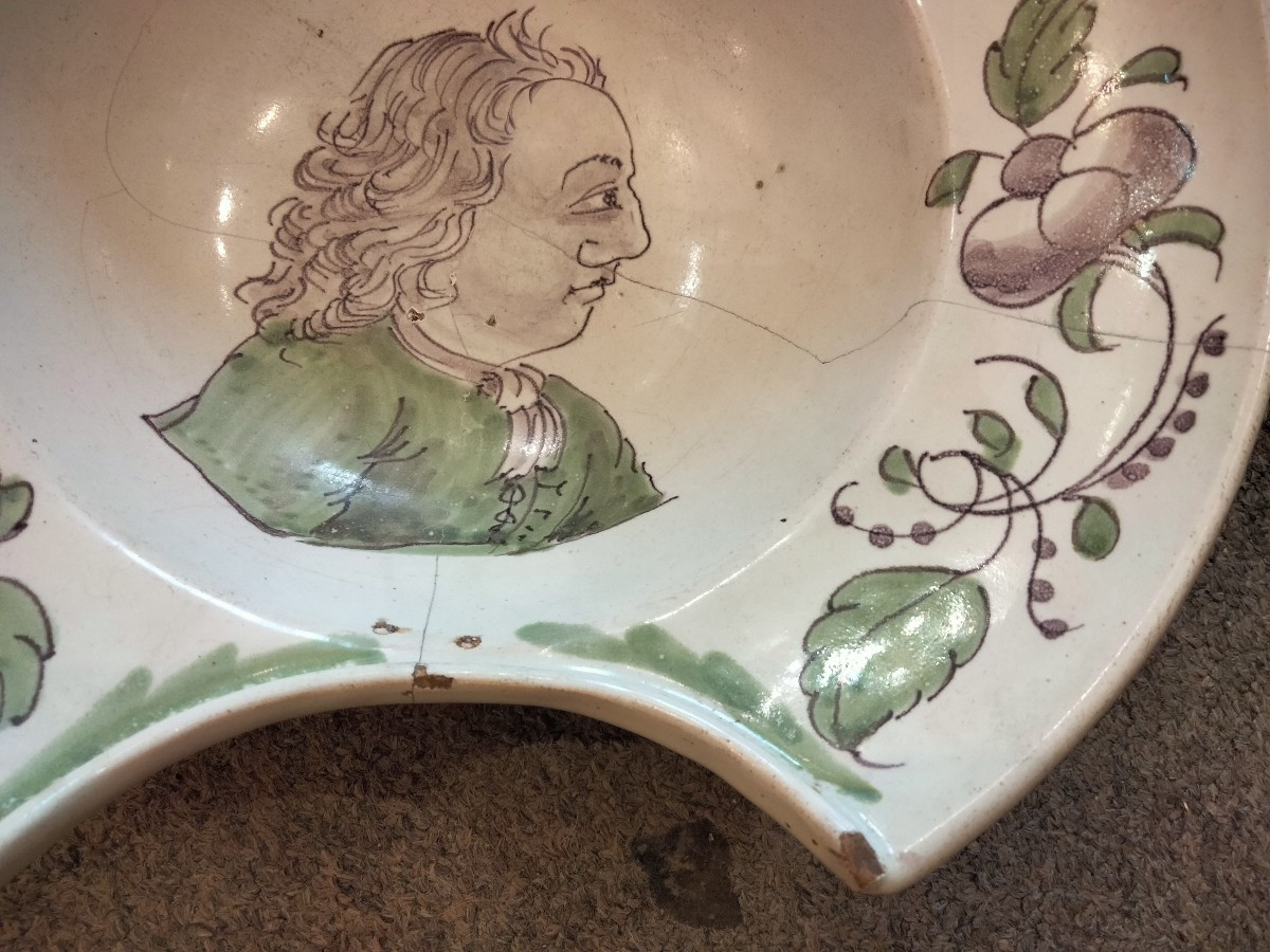 Sud Ouest - Plat de Barbier Louis XVI  18e-photo-4