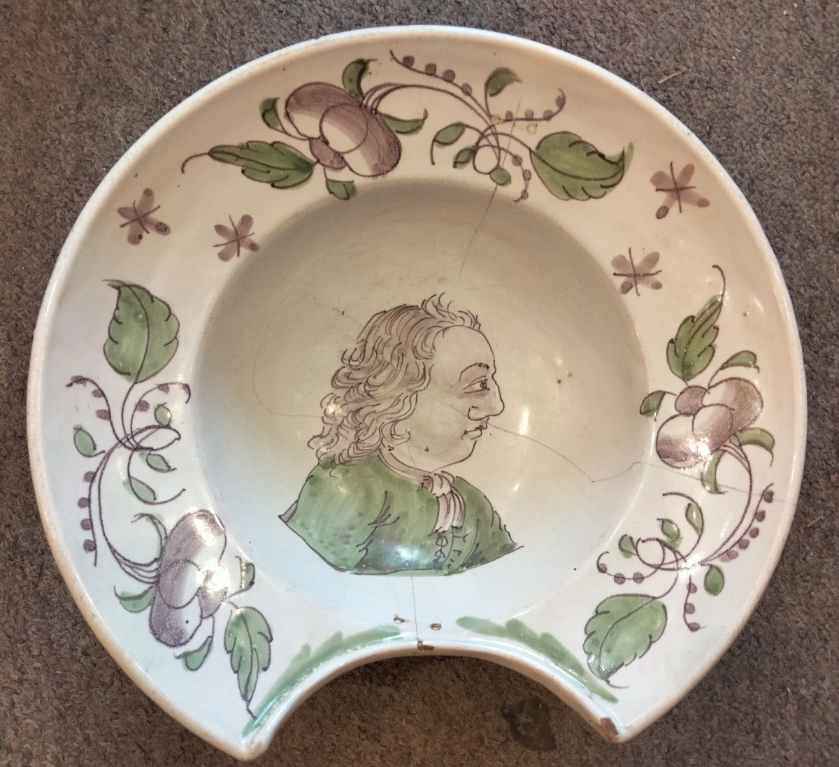 Sud Ouest - Plat de Barbier Louis XVI  18e